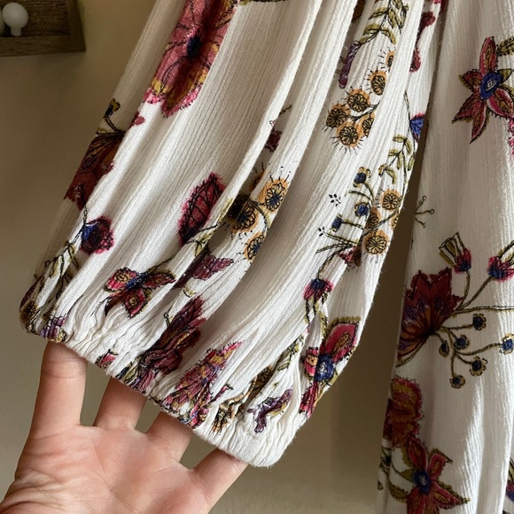 Free People Just the Two of Us Ivy Floral Tunic - Picture 7 of 8